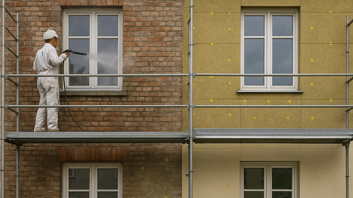 Façade rénovée par Altimum